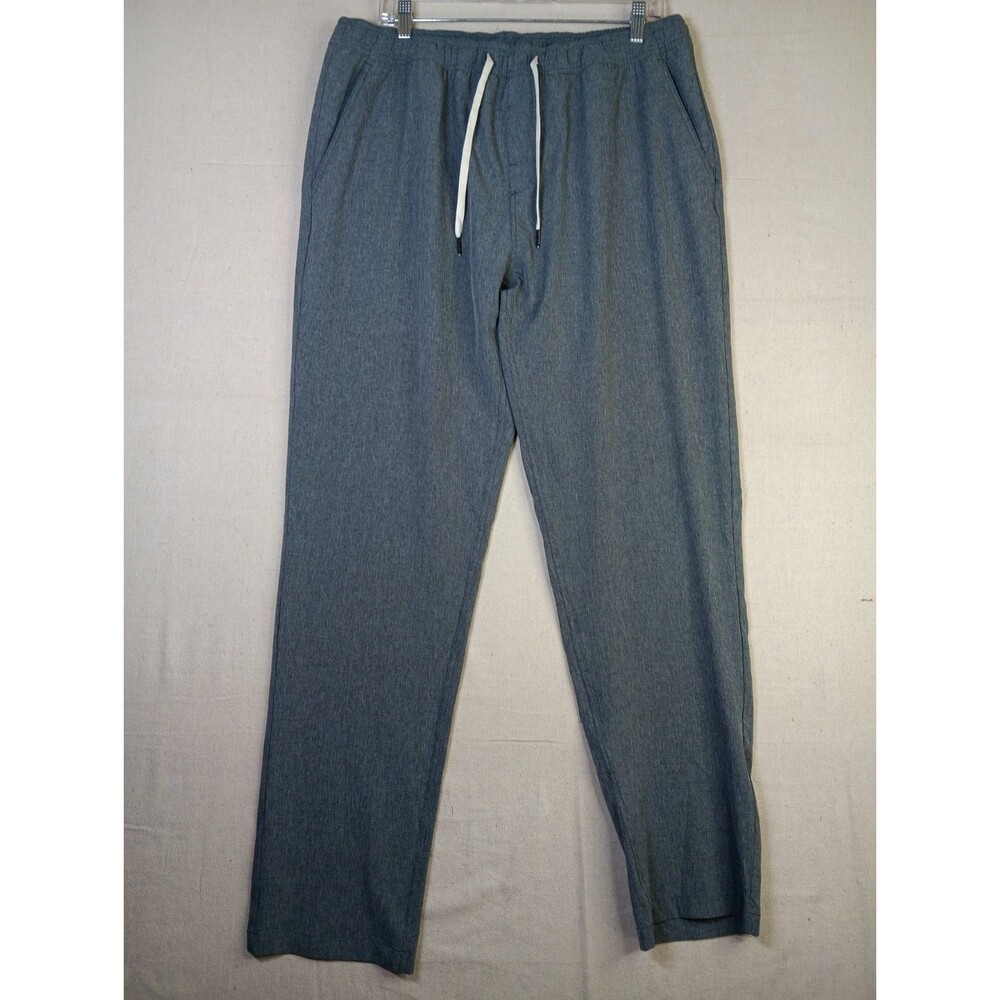 Fair Harbor Mens Jogger Pants Lined Elastic Waist Performance Size Small Navy